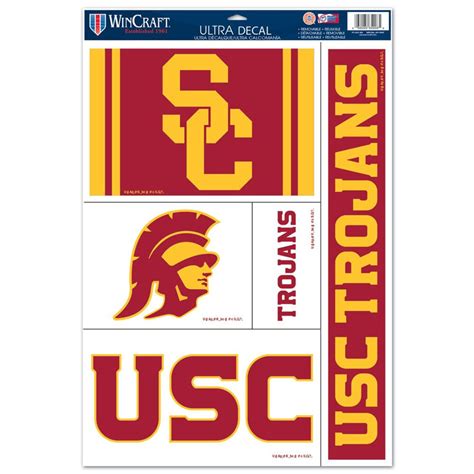 university of southern california stickers|usc car decals.